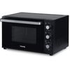 H.koenig Fo30, Mini Horno - 1500 W, 30 Litros, Acero Inoxidable, Negro [clase De Eficiencia Energética A]