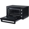 H.koenig Fo30, Mini Horno - 1500 W, 30 Litros, Acero Inoxidable, Negro [clase De Eficiencia Energética A]