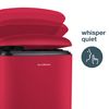 Papelera N°722 Les Collectors 30l - Rojo, Cubo Extraible, Pedal En Metal