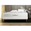 Somier + Colchón Espuma Viscoelástica Y Muelles Ensacados Con Kit De Base De Cama Blanco 180x190cm - Comodidad Equilibrado