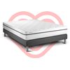 Pack Colchón Vital Spa 180x220 Cm + Somier Gris -  Espuma Viscoelástica