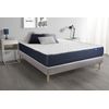 Somier + Colchón Látex Y Espuma Viscoelástica Con Kit De Base De Cama Gris 160x220cm - Comodidad Equilibrado