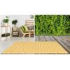 Alfombra De Exterior Grenada  200x150x1 Cm Color Amarillo Vente-unique