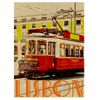 Viajes - Póster De Firma - Póster De Pared - Formato Retrato - Papel Fine Art Mate 270 Gr - Diseño Lisboa2 - 40x60 Cm