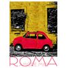 Viajes - Signature Poster - Wall Poster - Formato Retrato - Papel Fine Art Mate 270gsm - Diseño Rome1 - 21x30 Cm