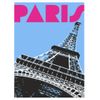 Viajes - Póster De Firma - Póster De Pared - Formato Retrato - Papel Fine Art Mate 270gsm - Diseño Paris1 - 21x30 Cm