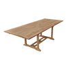 Salento - Mesa De Jardín De Teca - Mesa Rectangular Extensible - Mesa De Jardín De 180 Cm A 240 Cm - 6 A 8 Personas