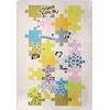 Alfombra Infantil Puzzle 120 X 160 Cm - Beige