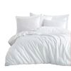 Juego De Cama Liso 260 X 240 Cm - Blanco