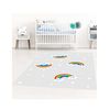 Alfombra Infantil Rainbow 120 X 160 Cm - Gris