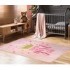 Alfombra Infantil Super Girls 120 X 160 Cm - Rosa