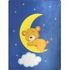 Clair De Lune Alfombra Infantil 120 X 160 Cm - Azul