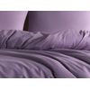 Juego De Cama Liso 140 X 200 Cm - Morado