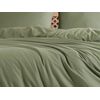 Juego De Cama Liso 260 X 240 Cm - Verde