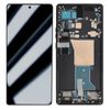 Bloque Completo Para Motorola G84 5g Lcd + Cristal Táctil Y Chasis