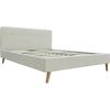 Nemo" Cama De Tela Bouclette 140x190 - Crema