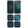 Pack 4 Electrodos M Y 8x S Con Gel De Silicona Hipoalergénico Bluetens Blue