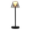 Lámpara De Mesa Led Inalámbrica H34cm Beverly Black