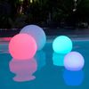 Conjunto De 2 Bolas De Luz Led Flotantes E Inalámbricas D30cm Bobby