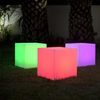 Cubo De Luz Led Multicolor Inalámbrico H40cm Carry C40