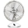 Ventilador Eléctrico Retro Vintage Joe50 H.koenig, Blanco, Diseño Silencioso, 3 Velocidades, 33 W