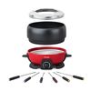 Fondue 6 Personas Alp1800 H.koenig, 800 W, 2l,  44 Decibeles, Acero, Rojo