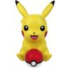 Altavoz Bluetooth Con Función De Luz Modelo Pikachu Pokeball 30cm