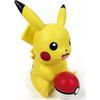 Altavoz Bluetooth Con Función De Luz Modelo Pikachu Pokeball 30cm