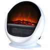 Chimenea Eléctrica De Pie Blanca 1500w Chemin'arte Ef 188