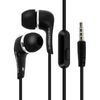 Akashi Auriculares Intrauditivos Micrófono Con Cable Jack 3,5 Mm - Negro