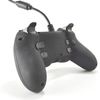 Controlador Con Cable Steelplay Metaltech Black Para Ps4