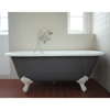 Bañera De Hierro Plymouth Gris  170 Cm