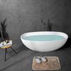 Bañera Moderna Solid Surface Cairo  165 Cm