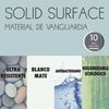 Bañera Moderna Solid Surface Cairo  165 Cm