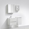 Mueble Lavabo + Lavabo 60cm Montado Lacado Blanco Siena