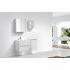 Mueble Lavabo + Lavabo 60cm Montado Lacado Blanco Siena