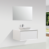 Mueble De Baño Montado 90cm Palio, Blanco Mate