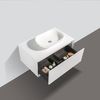 Mueble De Baño Montado 90cm Palio, Blanco Mate