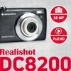 Agfa Photo Realishot Dc8200 - Cámara Digital Compacta (18mp, Vídeo Full Hd, Pantalla Lcd De 2,7", Zoom Óptico 8x, Tarjeta Sd De 16gb) Negro