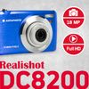 Agfa Photo Realishot Dc8200 - Cámara Compacta (18mp, Full Hd, Lcd 2.7'', 8x, Sd 16gb) Azul