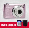 Agfa Photo Realishot Dc8200 - Cámara Digital Compacta (18mp, Vídeo Full Hd, Pantalla Lcd De 2,7", Zoom Óptico 8x, Tarjeta Sd De 16gb) Rosa