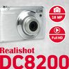 Agfa Photo Realishot Dc8200 - Cámara Digital Compacta (18mp, Vídeo Full Hd, Pantalla Lcd De 2,7", Zoom Óptico 8x, Tarjeta Sd De 16gb) Gris