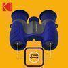 Kodak Children's Binocular Bcs100 - Prismáticos Compactos Para Ergonómico, Goma Blanda, 8 Aumentos - Azul, Correa Y Un Correa Y Funda De Transporte Incluidas