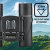 Kodak Binocular Bcs200 - Binocular Compacto, Aumento 8x, Campo De Visión 126m A 1000m, Correa De Transporte Y Estuche Incluidos - Negro