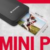 Agfa Photo - Paquete: Impresora Realipix Mini P + 20 Papeles Fotográficos - Impresora Fotográfica Bluetooth De 5,3 X 8,6 Cm - Sublimación Térmica De 4 Pasadas - Negro