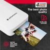 Agfa Photo - Paquete: Impresora Realipix Mini P + 100 Papeles Fotográficos - Impresora Fotográfica Bluetooth De 5,3 X 8,6 Cm - Sublimación Térmica De 4 Pasadas - Blanco
