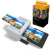 Kodak - Pd460 Printer Pack + Cartucho Y Papel Para 120 Fotos - Bluetooth Photo & Docking - Tarjeta Postal Tamaño 10x15 Cm