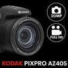 Kodak Pack Bridge Digital Pixpro Astro Zoom Az405 + Tarjeta Kodak Ultra High Speed U1 32gb Sdhc - Cámara De 20 Megapíxeles, Zoom X40, Gran Angular, Lcd, Vídeo Full Hd 1080p, Ois, Pila Aa - Negro