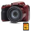 Kodak Pack Bridge Digital Pixpro Astro Zoom Az425 + Tarjeta Kodak Ultra High Speed U1 32gb Sdhc - Cámara , Zoom 42x, Gran Angular, 20 Megapíxeles, Lcd 3, Vídeo Full Hd 1080p, Batería Li-ion - Rojo