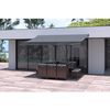 Toldo Manual Gris 4x2,5m Adro